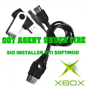 Original Xbox 007 AGENT UNDER FIRE SID INSTALLER 5:11 Softmod KIT